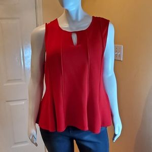 Ashley Stewart Peplum Top